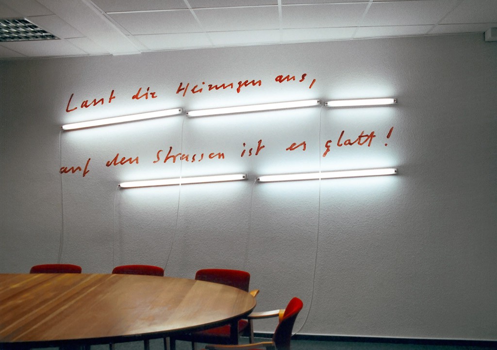 Ralph Kull, ohne Titel (Lasst ...), 2001
