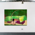 Ralph Kull, 2012, Ausstellungsansicht Galerie Village, Worpswede