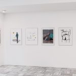 Ralph Kull, 'und auch die Bäume', 2018, Ausstellungsansicht Haus am Wasser in Bremen-Vegesack